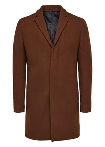 Selected Homme, Herren Woll Mantel, Braun
