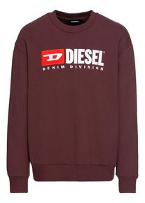 Diesel, Damen Sweatshirt, Burgunder