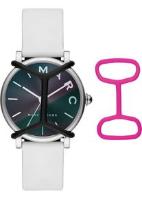 Marc Jacobs, Damen Uhr 'Mj1645', Dunkelpink / Schwarz / Silber / Wei&szlig;