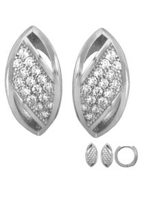 Firetti, Damen Paar Creolen, Silber