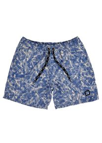 Code-Zero, Herren Badeshorts 'Voile', Beige / Royalblau