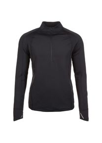 Under Armour, Herren Laufshirt 'ColdGear Reactor Half-Zip', Schwarz