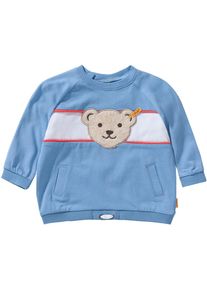 Steiff Collection, Sweatshirt, Beige / Hellblau / Rot / Weiß