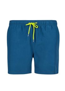 Skiny, Herren Badeshorts 'Beachbar', Blau / Limette