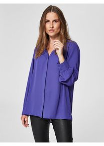 Selected Femme, Damen Hemd, Dunkellila