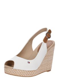 Tommy Hilfiger, Damen Heels 'ELENA 57D2', Hellbeige / Weiß