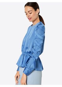 Lost Ink, Damen Bluse, Blau