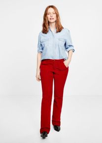 Violeta by Mango, Damen Hemd 'Estrella', Hellblau