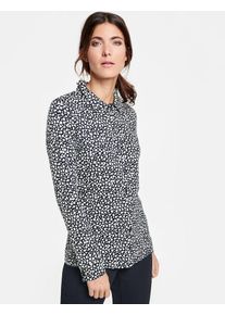Gerry Weber, Damen T-Shirt, Nachtblau / Weiß