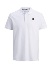 Jack & Jones JACK & JONES, Herren Poloshirt, Schwarz / Wei&szlig;