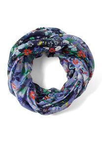 Tom Tailor Denim, Damen Loopschal, Navy / Mischfarben