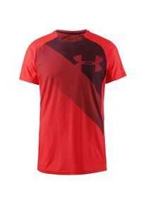 Under Armour, Herren Funktionsshirt 'Vanish', Hellrot / Schwarz