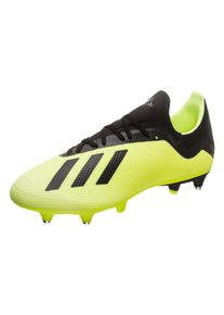 adidas Performance, Herren Fußballschuh 'X 18.3 SG', Neongelb / Schwarz
