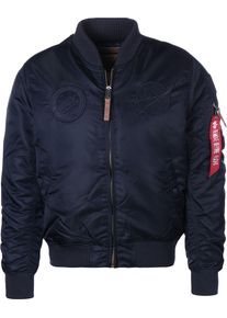 Alpha Industries, Herren Bomberjacke 'MA-1 VF Nasa', Navy