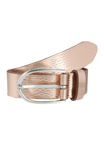 Vanzetti, Damen G&uuml;rtel im Metallic-Look, Ros&eacute;