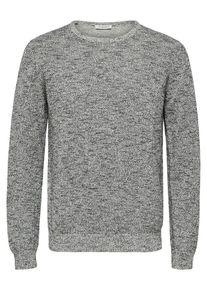 Selected Homme, Herren Strickpullover, Hellgrau