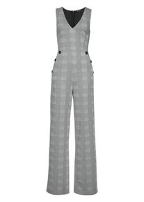 Laura Scott, Damen Overall, Hellgrau / Schwarz