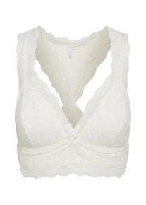 Vila, Damen Bralette 'VICANNES LACE BRALETTE', Weiß
