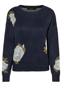 Véro Moda VERO MODA, Damen Strickpullover, Navy / Hellgrau / Khaki