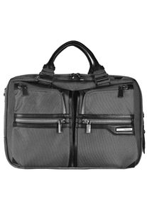 Samsonite, Herren GT Supreme Aktentasche 43 cm Laptopfach, Grau / Schwarz