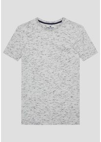 H.I.S. HIS JEANS, Herren T-Shirt, Graumeliert