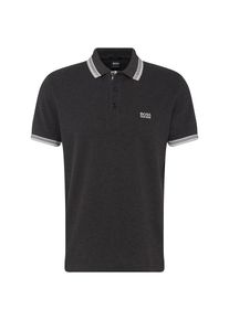 BOSS, Herren Poloshirt 'Paddy 10102943 03', Schwarz / Wei&szlig;
