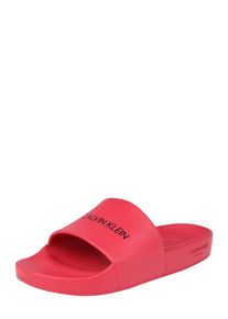 Calvin Klein, Damen Slipper 'SLIDE', Rot