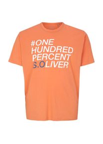 s.Oliver RED LABEL, Herren Shirt, Orange