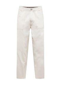 Review, Herren Hose 'WORKER PANTS', Offwhite
