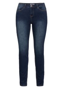 sheego Denim, Damen Stretchjeans 'Die 5-Pocket-Jeans', Dunkelblau