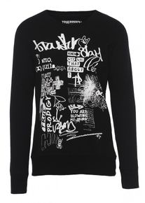 Trueprodigy, Herren Sweatshirt 'Bronn', Schwarz