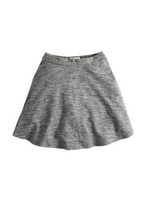 Hollister, Damen Rock 'BASIC KNIT SKATER SKIRT', Grau