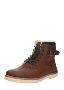 Mustang, Herren Schnürboots, Dunkelbraun