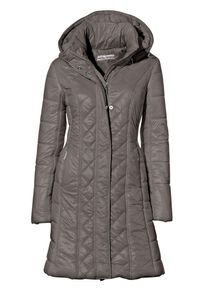 Heine, Damen Steppmantel, Taupe