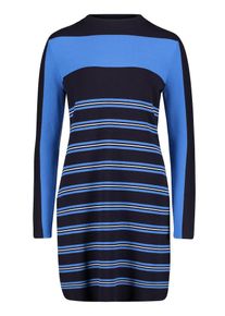 BETTY & CO Betty & Co, Damen Strickkleid, Blau / Schwarz