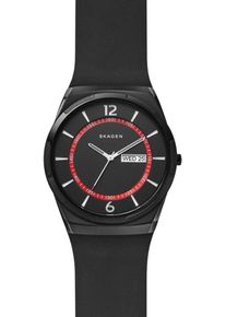 Skagen, Herren Uhr 'Melbye SKW6506', Rot / Schwarz / Weiß