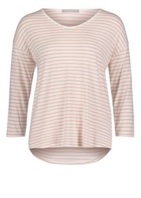 BETTY & CO Betty & Co, Damen Shirt, Rosé / Weiß