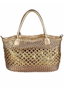 Heine, Damen Tasche, Gold