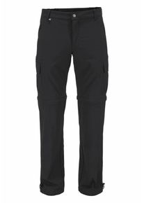 Polarino, Herren Trekkinghose, Schwarz