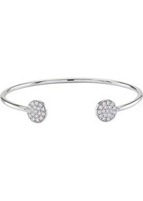 SIF JAKOBS, Damen Armband 'Sacile SJ-BG2071-CZ/L', Silber / Weiß