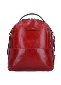 The Bridge, Damen Pearldistrict Rucksack Leder 32 cm, Rot