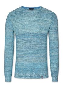 & Colours & Sons COLOURS & SONS, Herren Pullover 'Stan', Blaumeliert / Petrol