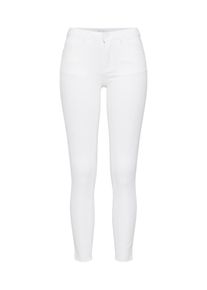 Jacqueline de Yong, Damen Jeans 'JDYNEW FIVE SKINNY REG ANKLE RAW HEM PNT', Weiß