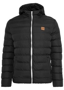 Urban Classics, Herren Winter Jacket 'Basic Bubble Jacket', Schwarz