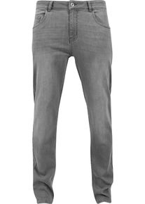 Urban Classics, Herren Stretch Denim Pants, Grey Denim