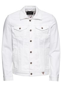 Guess, Herren Jacke 'WILLIAM JACKET', Rot / White Denim