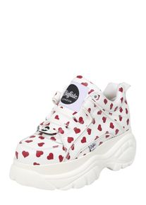 Buffalo London, Damen Sneaker '1339-14 2.0', Rot / Wei&szlig;