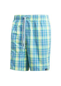 adidas Performance, Herren Badeshorts, Hellblau / Gelb