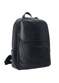The Bridge, Damen Williamsburg Rucksack Leder 40 cm Laptopfach, Schwarz