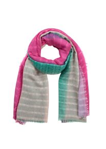 Codello, Damen Schal, Jade / Dunkelpink / Naturweiß